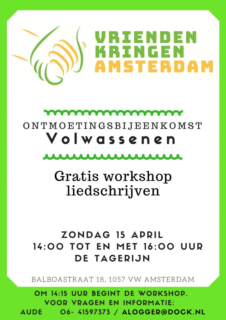 Flyer Format Volwassenen 15 april