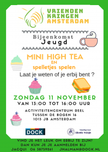 High tea Vriendenkringen jeugd